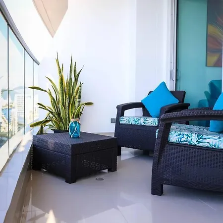 Apartamento Frente A La Playa P 25 Vista De Ensueno *